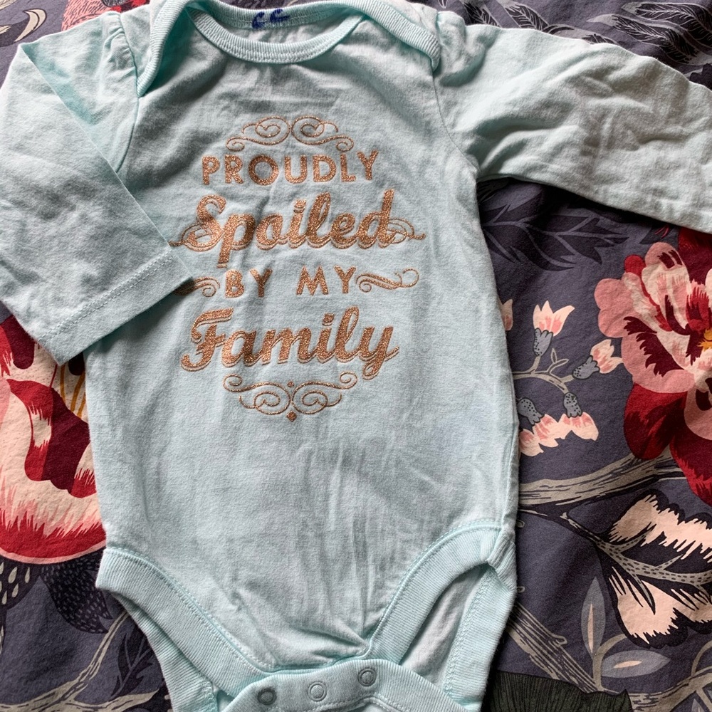 Long sleeve onesie whimsical